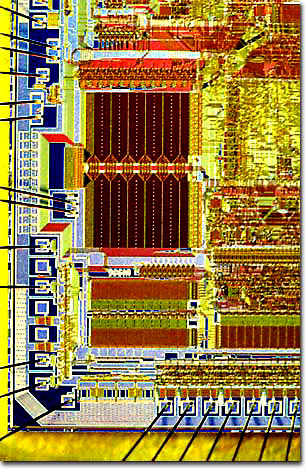  The Advanced Micro Devices (AMD) 286 microprocessor, fabricated and 
