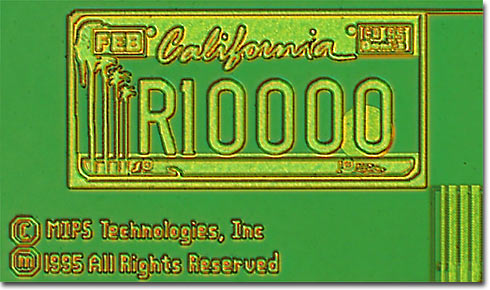 R10000 California License Plate