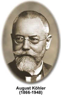 August Köhler, a German scientist and expert microscopist born in 1866, is best known for his development of the superior microscope illumination technique ... - kohler