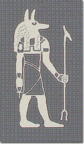 Ancient Egyptian God Anubis (Brightfield)