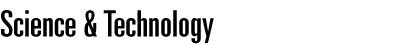 Science & Technology