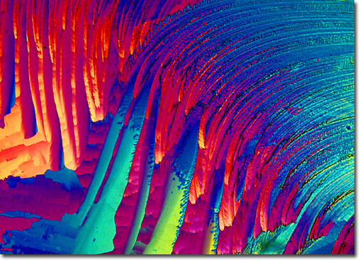 Photograph of Pyridoxine under the microscope